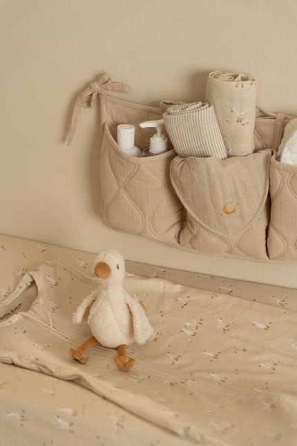 Little Dutch Slabbetje Bandana Pure Soft Beige 2St koop je bij Babywinkel