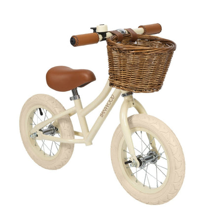 Banwood Loopfiets First Go Cream koop je bij Babywinkel