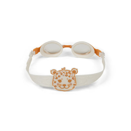 Beige leopard zwembrillen koop je bij Babywinkel