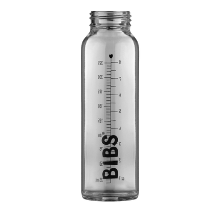 BIBS Babyfles Glas 225ml Blush - BIBS - Babywinkel - 5713795220922
