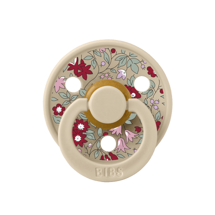 BIBS BIBS x Liberty 2 PACK Colour Anatomical Chamomile Lawn - Woodchuck mix - Babywinkel - 5713795257225