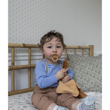 BIBS Hydrofielen Doek Kangaroo Blush/Woodchuck 40x40cm - BIBS - Babywinkel - 5713795231270