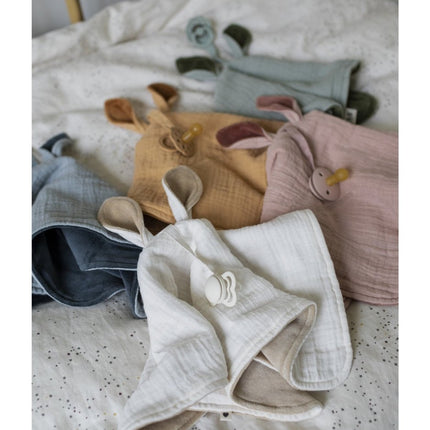 BIBS Hydrofielen Doek Kangaroo Ivory/Vanilla 40x40cm - BIBS - Babywinkel - 5713795231256