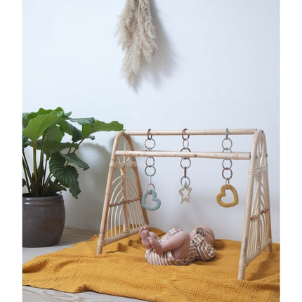 BIBS Speelringen Baby Blue/Cloud/Petrol 12st - BIBS - Babywinkel - 5713795201846