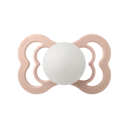 BIBS Speen Maat 1 Blush Night Supreme Latex - BIBS - Babywinkel - 5713795223541