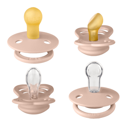 BIBS Speen Maat 1 Testpakket Blush - BIBS - Babywinkel - 5713795222872