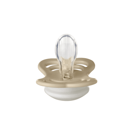 BIBS Speen Maat 1 Vanilla Night Supreme Silicone - BIBS - Babywinkel - 5713795223572