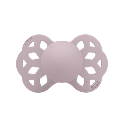BIBS Speen Maat 2 Silicone Anatomical Blossom/Dusky Lilac 2st - BIBS - Babywinkel - 5713795243723