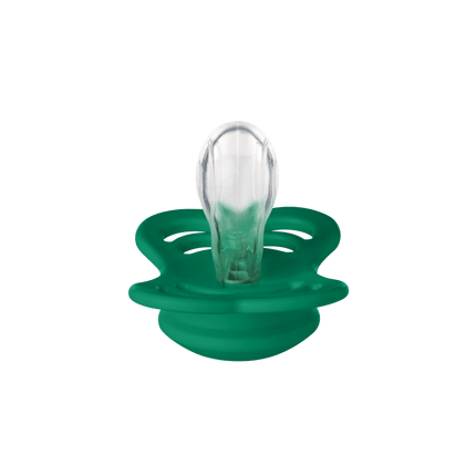 BIBS Speen Maat 2 Silicone Supreme Evergreen - BIBS - Babywinkel - 5713795237654