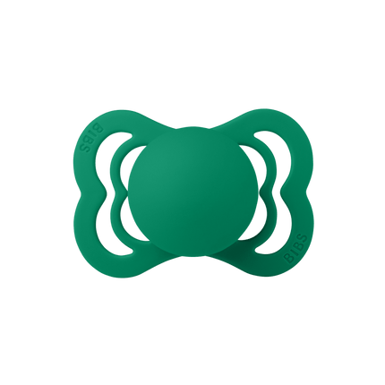 BIBS Speen Maat 2 Silicone Supreme Evergreen - BIBS - Babywinkel - 5713795237654