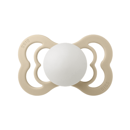 BIBS Speen Maat 2 Vanilla Night Supreme Latex - BIBS - Babywinkel - 5713795223459