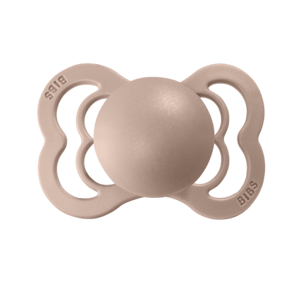 BIBS Speen Maat 2 Woodchuck/Blush Supreme Silicone 2st - BIBS - Babywinkel - 5713795199129