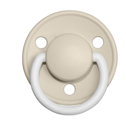 BIBS Speen OneSize Vanilla Night Deluxe Silicone - BIBS - Babywinkel - 5713795211869