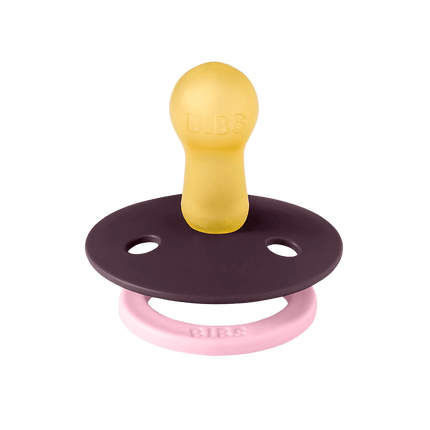 BIBS Spenen Pacifier Studio Fusion 2 pack Dusky lilac/Plum Speenmaat 1 koop je bij Babywinkel