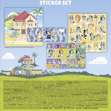 Bluey Stickers 3st - Babywinkel - 8714274290105