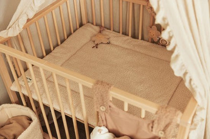 Boxkleed 75x95cm Boucle - Naturel - Babywinkel - 8717329370357