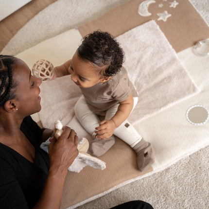 Boxkleed Heaven clay/warm linen - 75x95 koop je bij Babywinkel