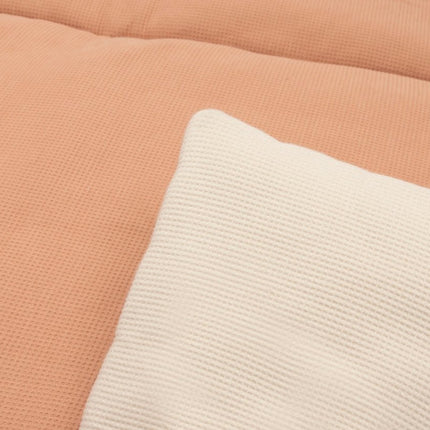 Boxkleed - Little Waffle Light Terra 75x95cm koop je bij Babywinkel