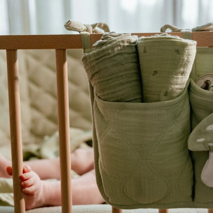 Little Dutch Boxbumper Pure Sage koop je bij Babywinkel