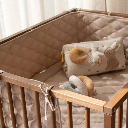 Little Dutch Boxbumper Pure Soft Beige koop je bij Babywinkel