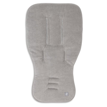 Buggy/wandelwagen Inlegger Badstof/Katoen - Storm Grey - Babywinkel - 8717329393554