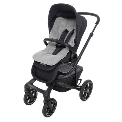 Buggy/wandelwagen Inlegger Badstof/Katoen - Storm Grey - Babywinkel - 8717329393554