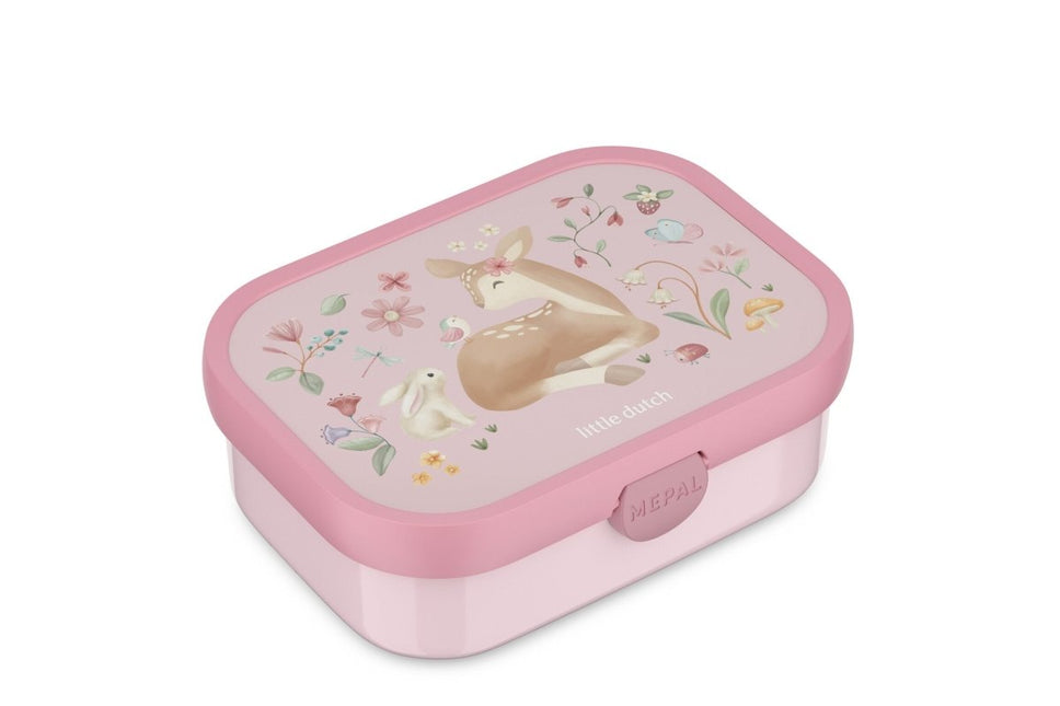 Campus Bento lunchbox met vorkje Little Dutch - Fairy Garden - Babywinkel - 8720294048817