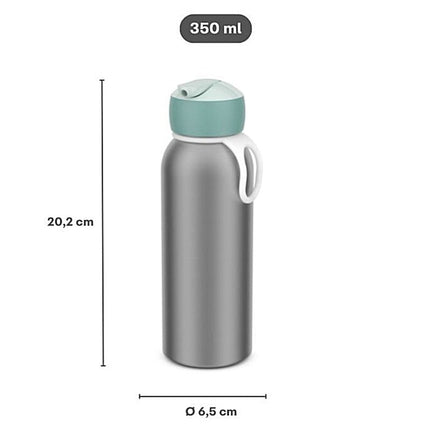 Campus isoleerfles flip - up 350 ml - Unicorn Glow - Babywinkel - 8720294056713