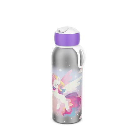 Campus isoleerfles flip - up 350 ml - Unicorn Glow - Babywinkel - 8720294056713