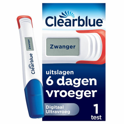 Clearblue Zwangerschapstest Vroege Detectie - Clearblue - Babywinkel - 8700216299923