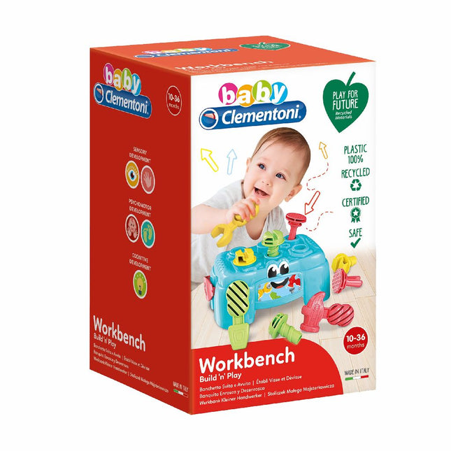 Clementoni Speelgoed Werkbank 6 Delig koop je bij Babywinkel