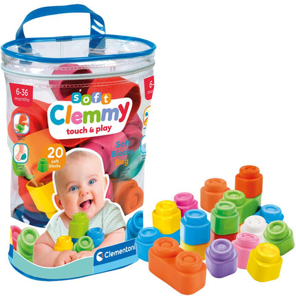 Clementoni Clemmy 20 Blocks - Babywinkel - 8005125178773