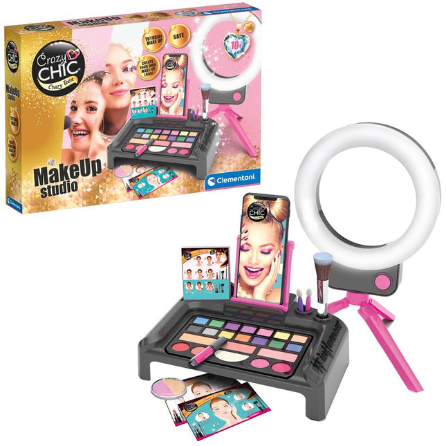 Clementoni Crazy Chic Make - Up Studio koop je bij Babywinkel