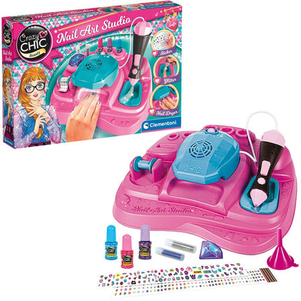 Clementoni Crazy Chic Nail Art Studio - Babywinkel - 8005125187300