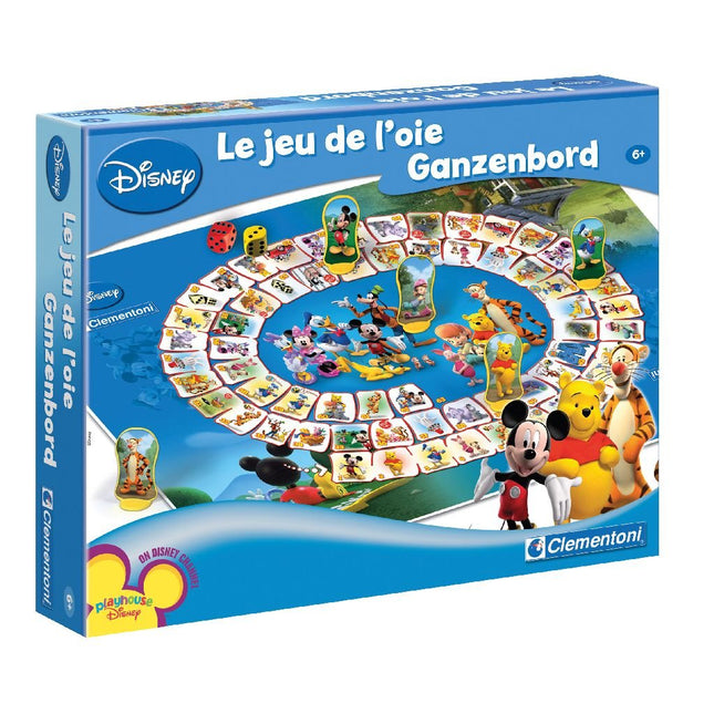 Clementoni Spelletje Disney Ganzenbord koop je bij Babywinkel