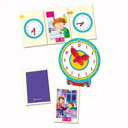 Clementoni Leerspel Hoe Laat Is Het? - Babywinkel - 8005125561773