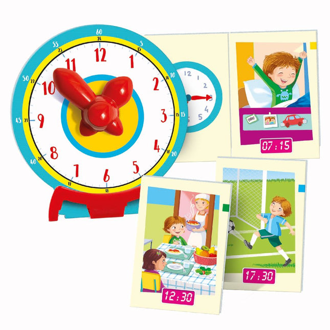 Clementoni Spelletje Klok Kijken koop je bij Babywinkel