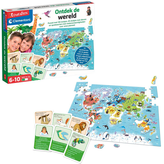 Clementoni Ontdek De Wereld Dierenspel - Babywinkel - 8005125560400