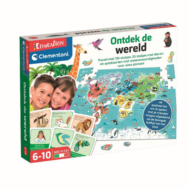 Clementoni Ontdek De Wereld Dierenspel - Babywinkel - 8005125560400