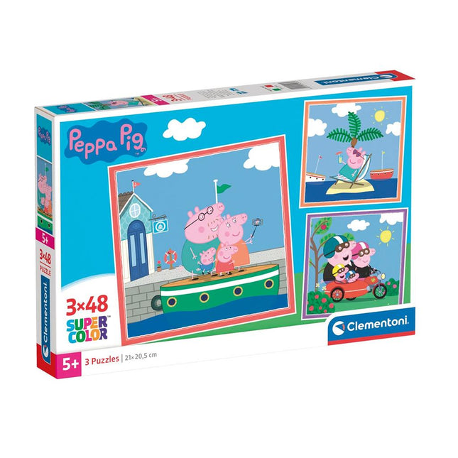 Clementoni Puzzel Peppa Pig 3X48St koop je bij Babywinkel