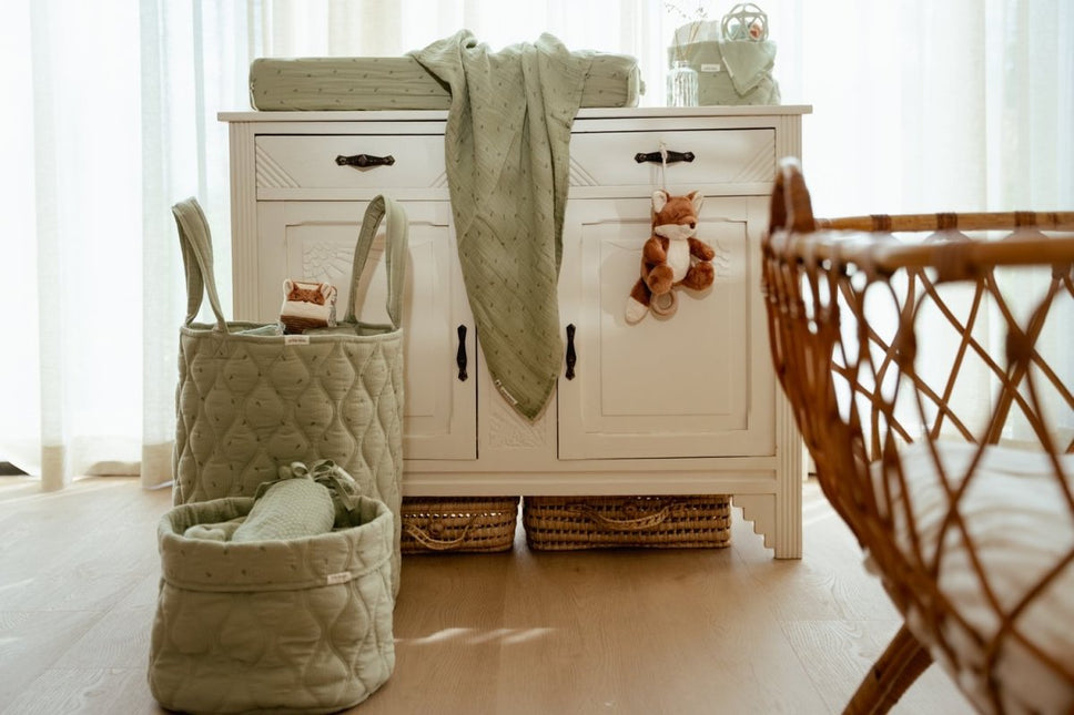 Commodemandje groot - Pure Sage - Babywinkel - 8721122584262