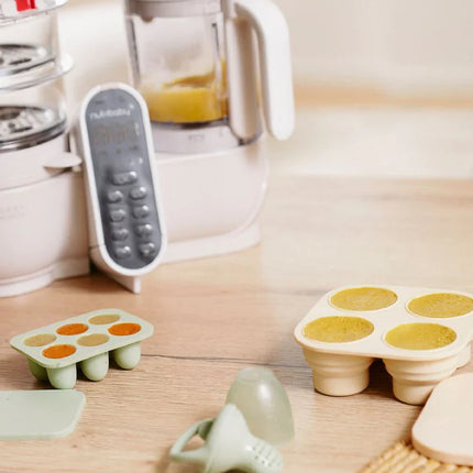 <tc>Babymoov</tc> Set aus Silikonförmchen + Beißring