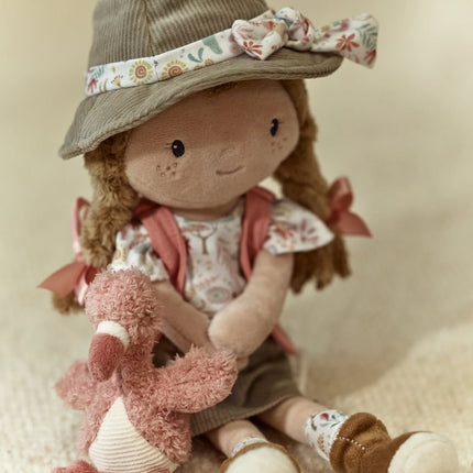 <tc>Little Dutch</tc> Kuscheltier Rosa Safari