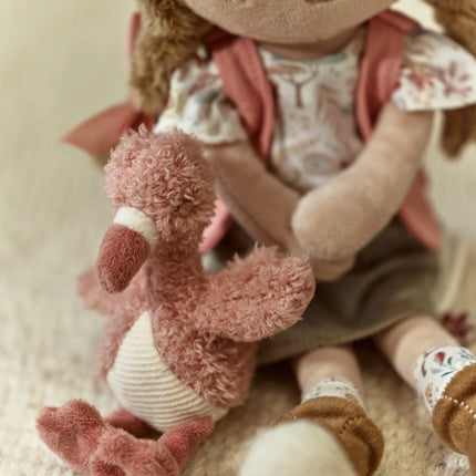 <tc>Little Dutch</tc> Kuscheltier Rosa Safari
