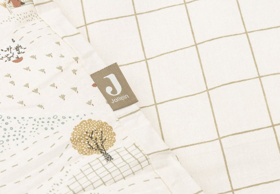 Jollein Dekbedovertrek Peuter Tiny Park 100X140Cm koop je bij Babywinkel