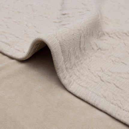 Deken Ledikant 100x150cm Soft Waves - Nougat/Velvet - Babywinkel - 8717329377479
