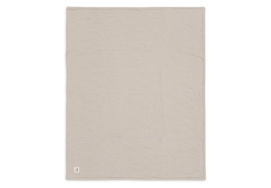 Deken Ledikant 100x150cm Soft Waves - Nougat/Velvet - Babywinkel - 8717329377479