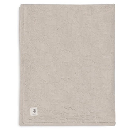 Deken Ledikant 100x150cm Soft Waves - Nougat/Velvet - Babywinkel - 8717329377479