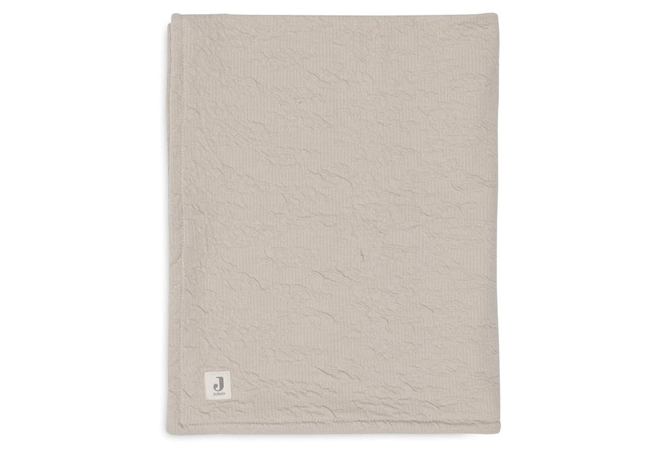 Deken Ledikant 100x150cm Soft Waves - Nougat/Velvet - Babywinkel - 8717329377479