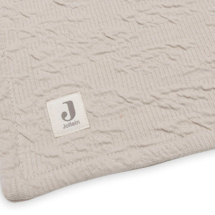 Deken Ledikant 100x150cm Soft Waves - Nougat/Velvet - Babywinkel - 8717329377479